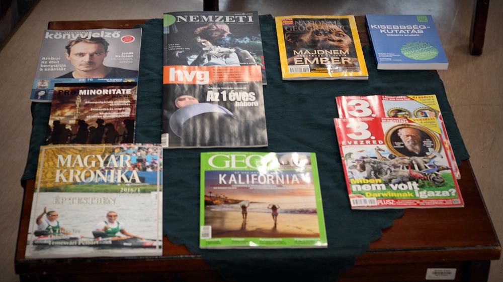 megrendelt folyóiratok