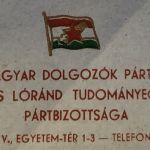 Magyar Dolgozók Pártja Eötvös Loránd Tudományegyetem Pártbizottsága