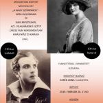 "A nagy sztárpáros" - Vera Holodnaja és Ivan Mozzsuhin, az I. világháború előtti orosz film koronázatlan királynője és királya - előadás plakátja