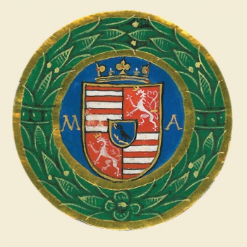 Kép Mátyás címeréről